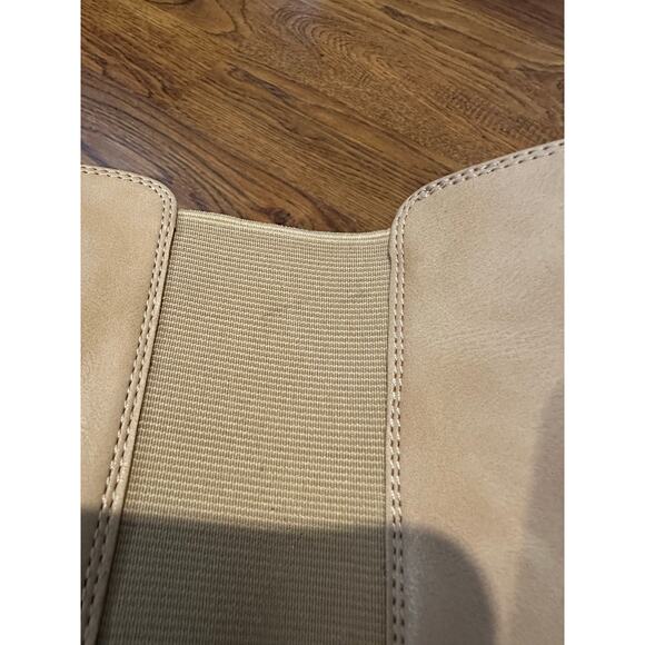 Splendid Women's Andi Faux Leather Riding Boots Beige Size 8.5M NWOB - Picture 12 of 15